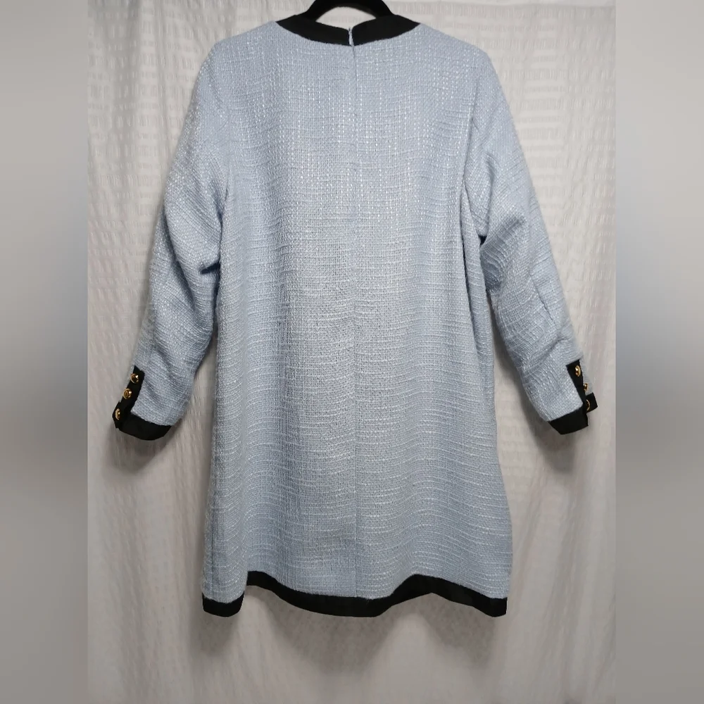 NWT Tuckernuck Pomander Place Coco Tweed Bow Mini Dress. XL - Picture 3 of 16